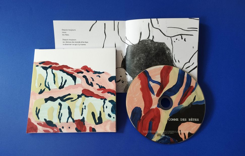 Disque CD Comme des bêtes Géraldine Alibeu Martin Debisschop Rachel Julie Petit